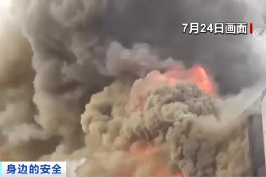 致15死25伤，这起婚纱影城火灾原因查明，内部监控视频曝光