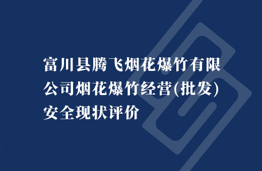 富川县腾飞烟花爆竹有限公司烟花爆竹经营（批发）